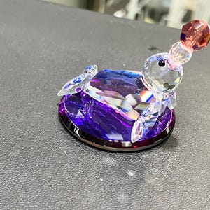 Seal Crystal Figurine