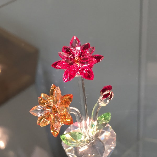 Figura de cristal de Gerbera