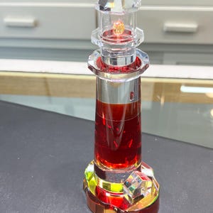 Sankaty Head Lighthouse Crystal Figurine