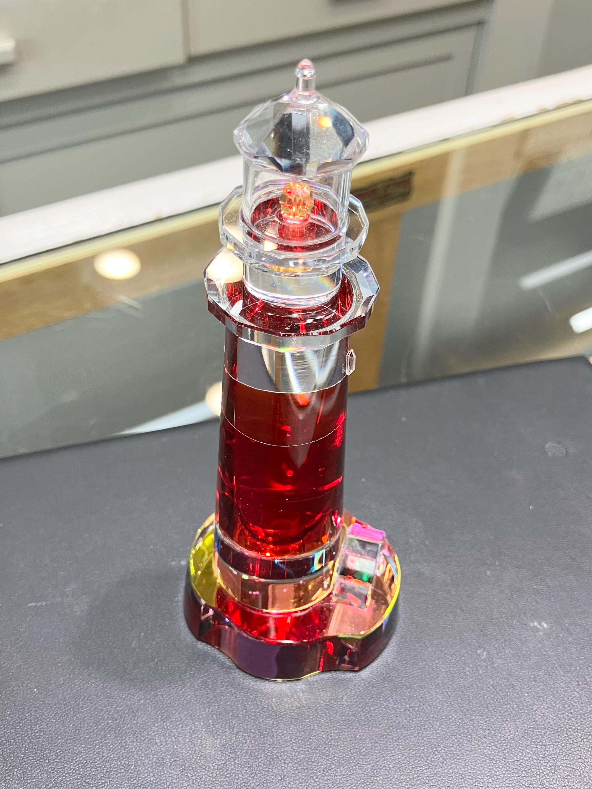 Crystal Lighthouse Sankaty Head Lighthouse Crystal Figurine - Etsy