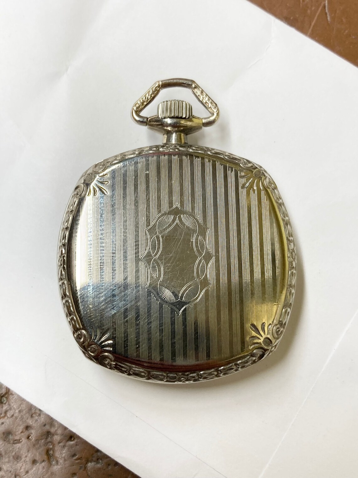 Elgin Deluxe Pocket Watch Etsy