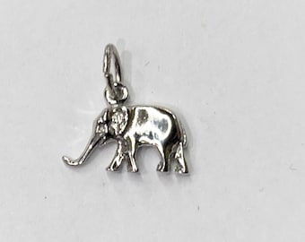 Elephant Silver Charm