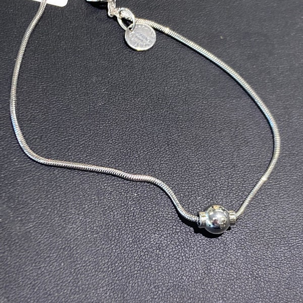 Cape Cod Silver Anklet