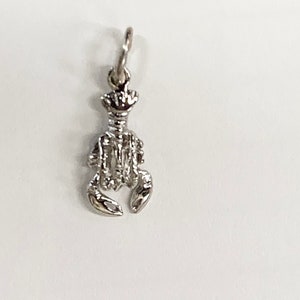 Silver Lobster Charm