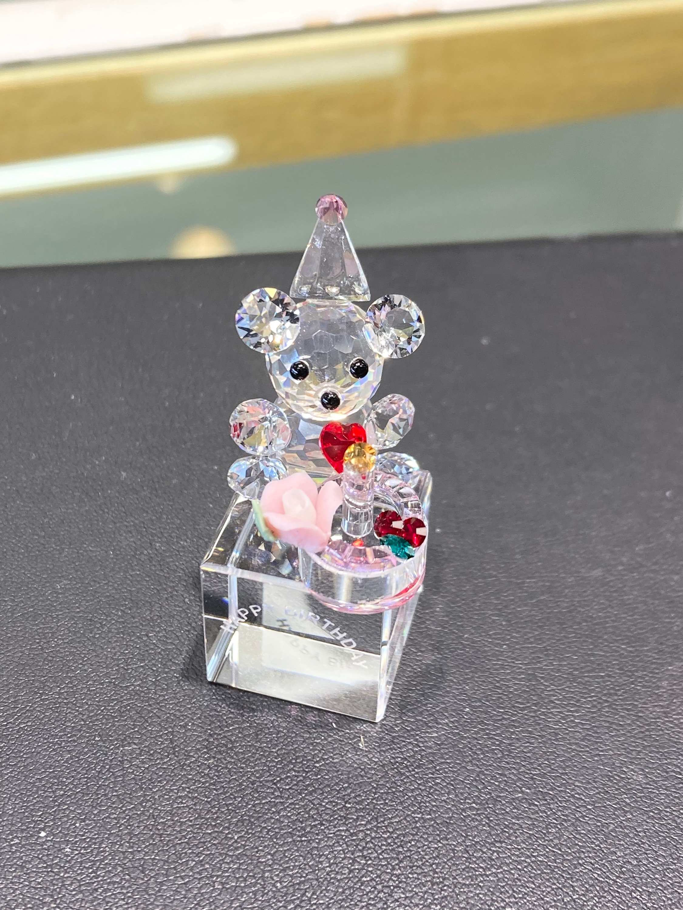 Swarovski teddy bear - Etsy 日本 クリスタル、スワロフスキー装飾