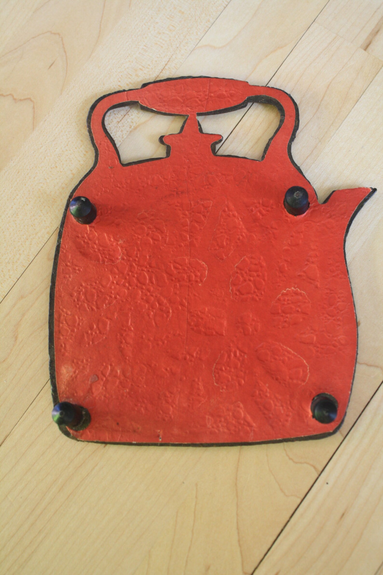 Cast Iron Trivet Hot Plate Tea Kettle with Stain Glass Green Etsy