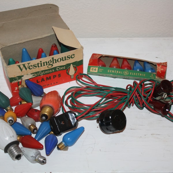 C6 Christmas Lights Etsy