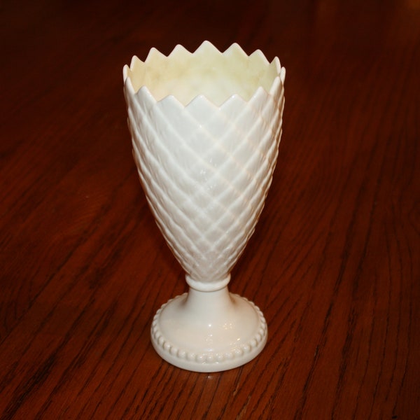 Belleek Cream Vase Etsy