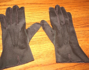 Women's Brown Pair of Gloves Vintage Gloves