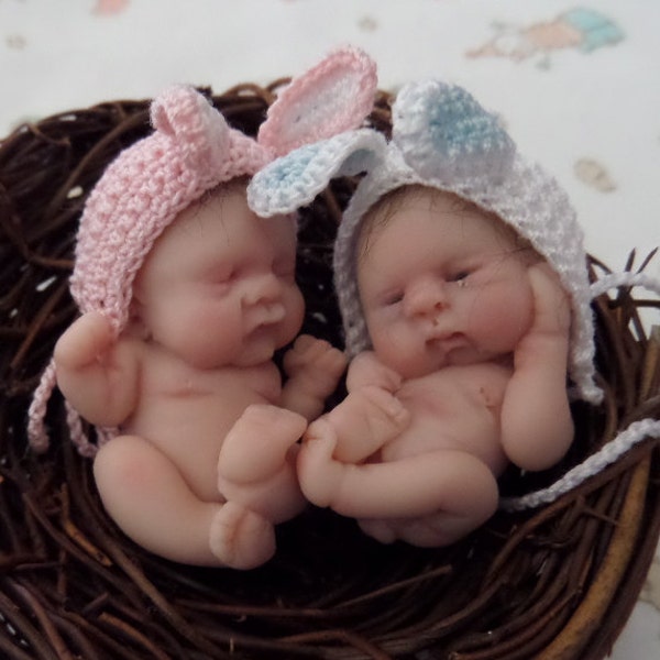OOAK Twin Baby Dolls