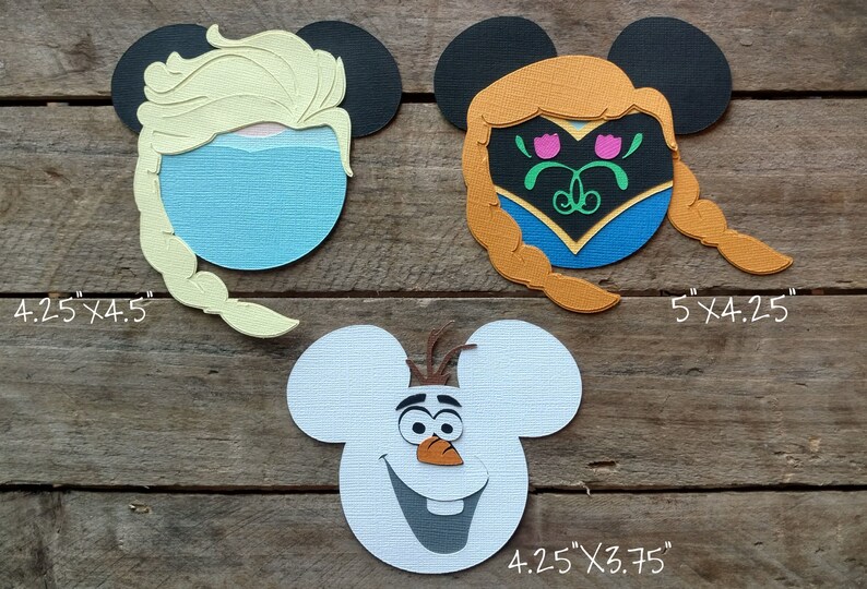 Disney Frozen Themed Scrapbooking Embellishments or Window Etsy