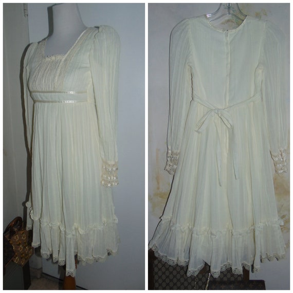 Vintage Gunne Sax Jeunes Filles By Jessica San Fr… - image 1