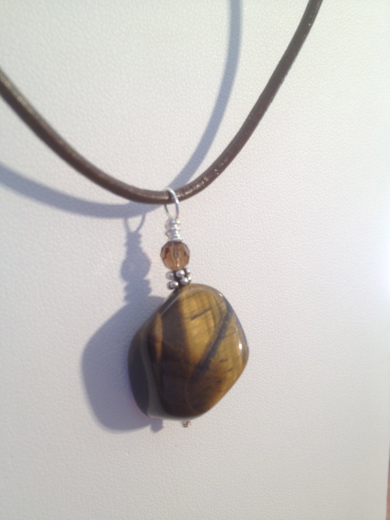 Tiger Eye Talisman Necklace - Etsy