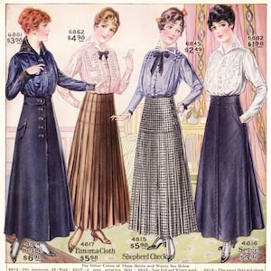 1915 - Ladies Skirts, National Cloak And Suit Company  PDF