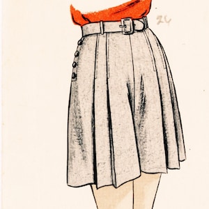 2486 - 1940's Sports Shorts - Full Sized Print