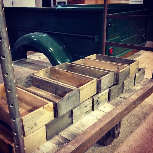 Barn wood box