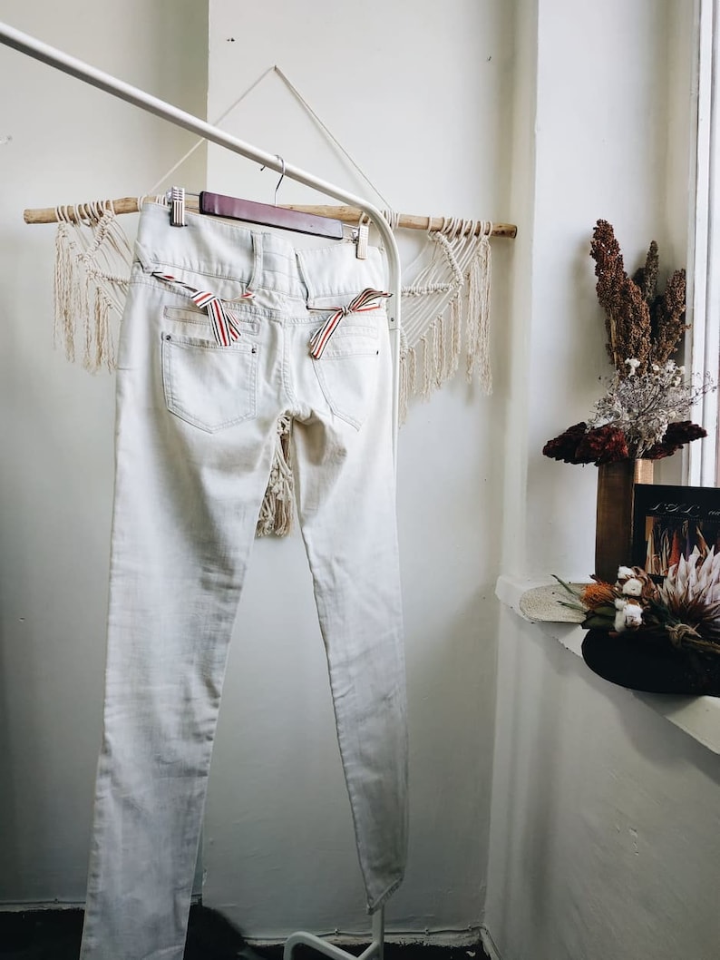 cowboy style jeans vest cowboy outfit western clothing western style VINTAGE BLUE JEANS bohemian style