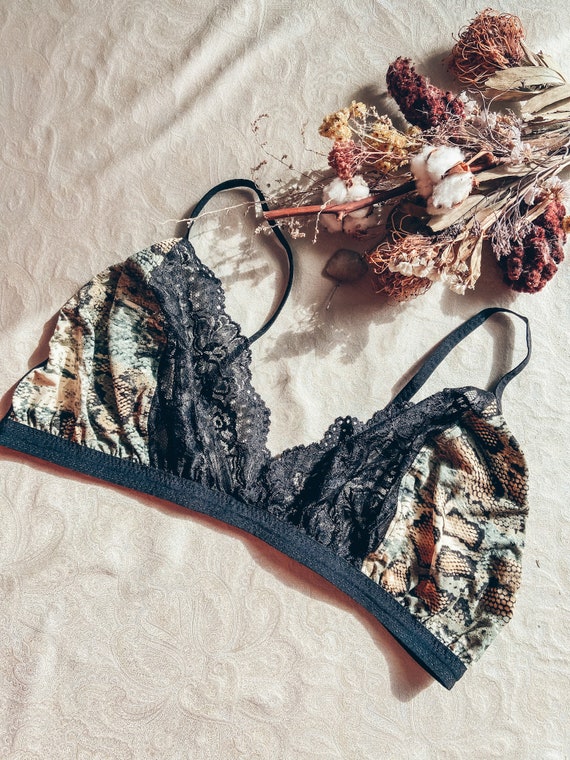 snake bralette