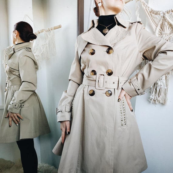 Black Friday sale / BEIGE TRENCH COAT / beige jack