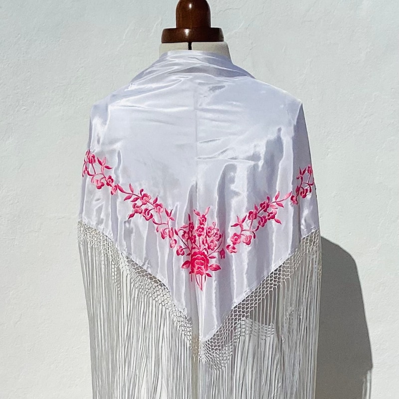 embroidered spanish shawl
