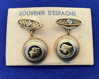 Boutons de manchette de Lovinfosse dorés - Arte Del Fai