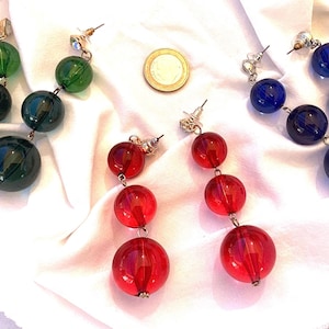 Pendientes de flamenco españoles vintage – Colgantes extralargos con incrustaciones de diamantes de imitación.