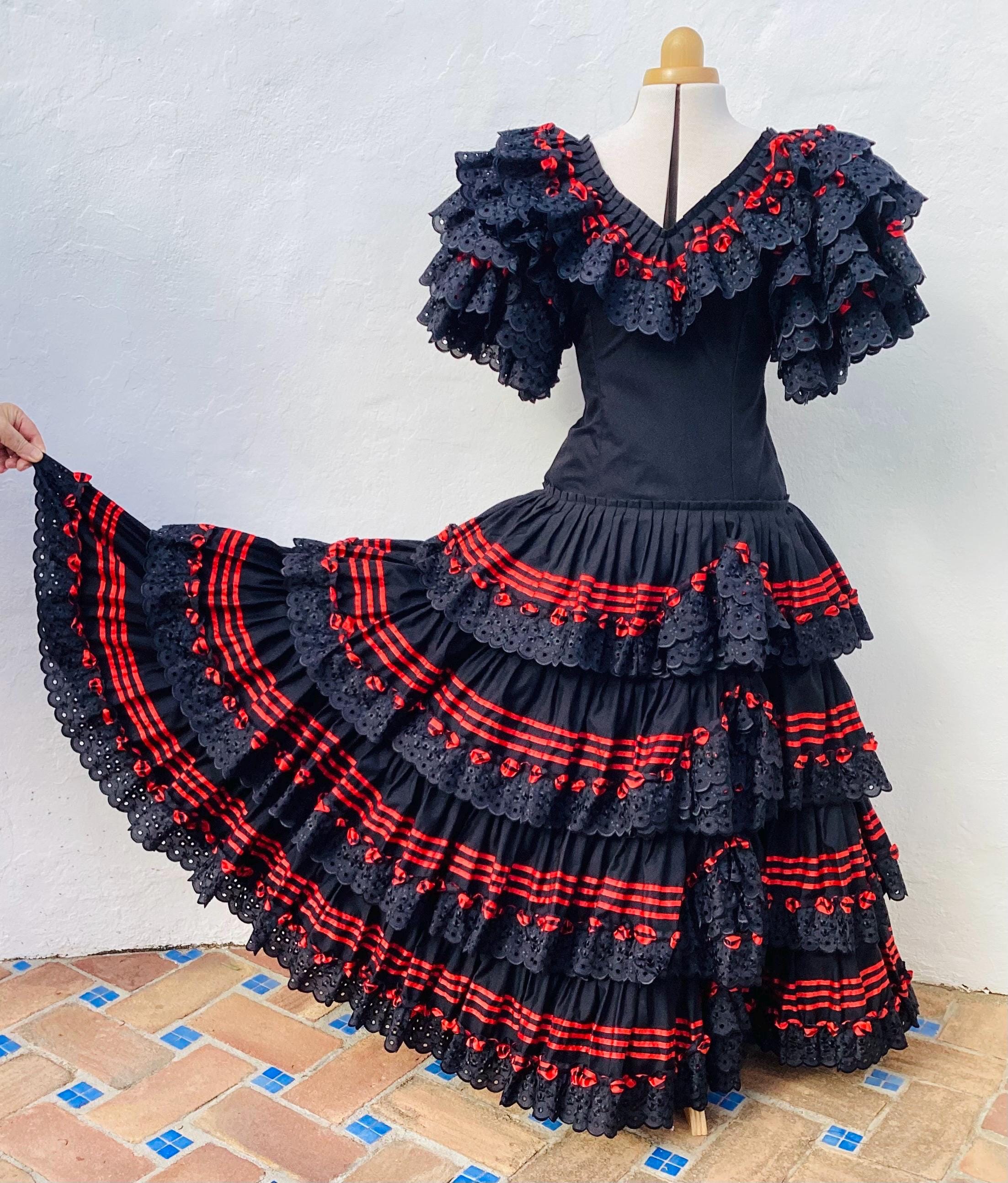 Traje De Flamenca Antiguo Sevilla Bata Flamenca Primavera Sevilla
