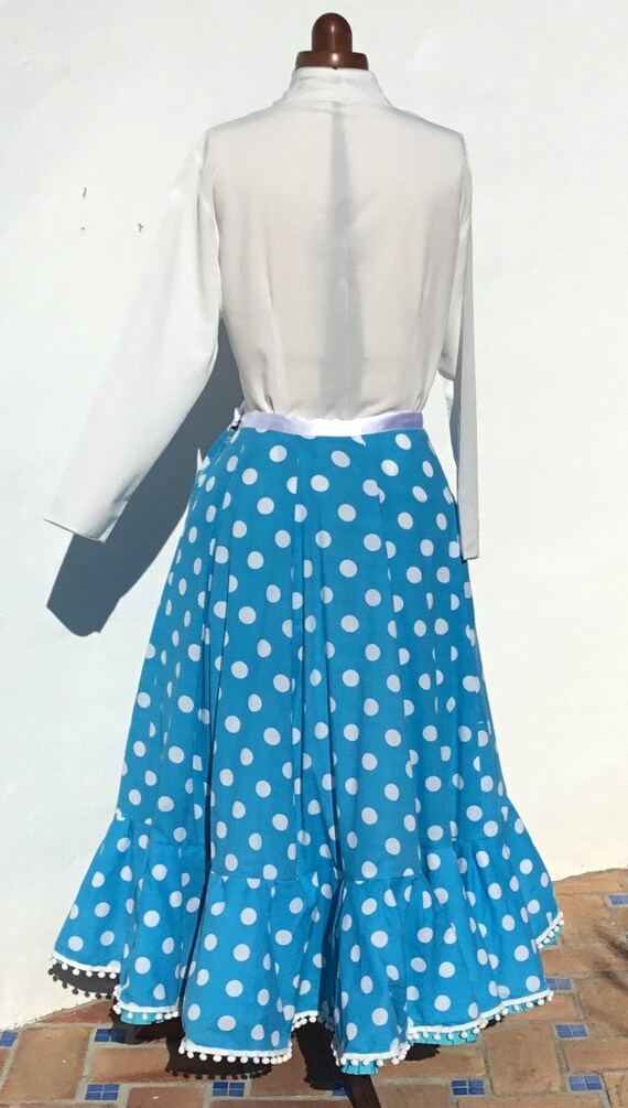 Plus size high waisted skirt in spanish cheap
