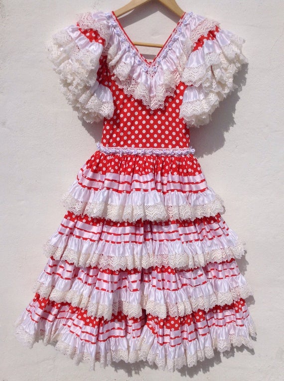 vintage flamenco dress