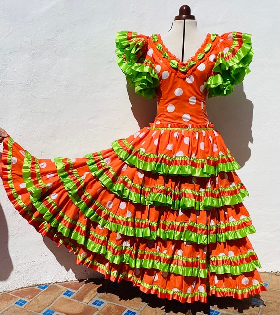 Etsy flamenco dress deals