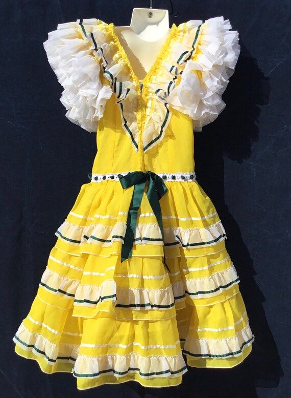 Flamenco dress vintage cheap