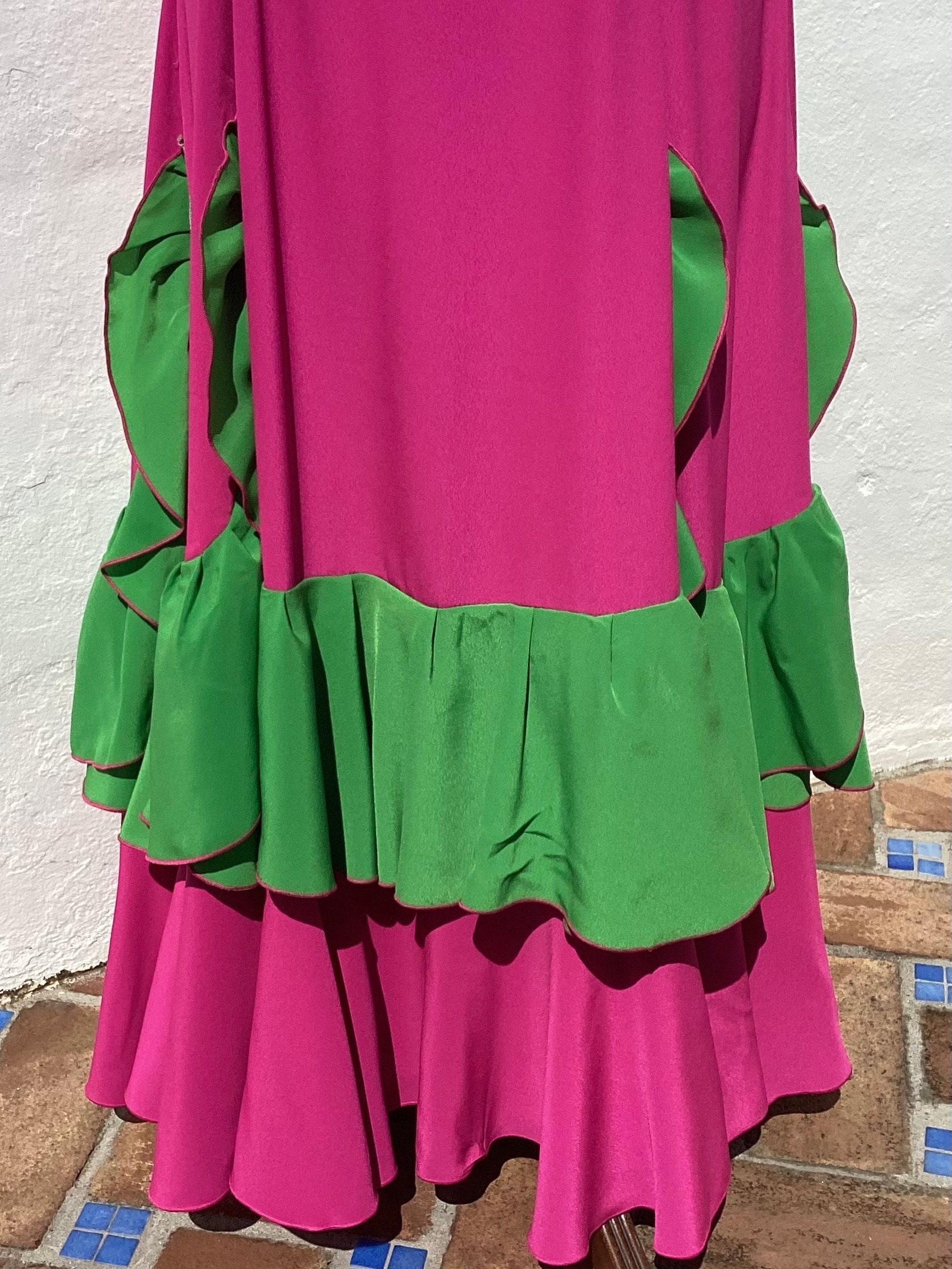 green dress with beads Pearl Mini Dress