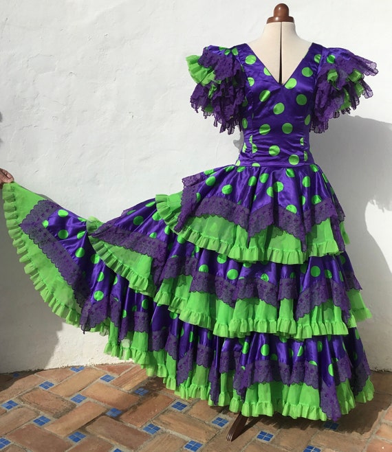 emerald green and purple dress Daisda Long V-Neck Emerald Green Prom Dress With Split