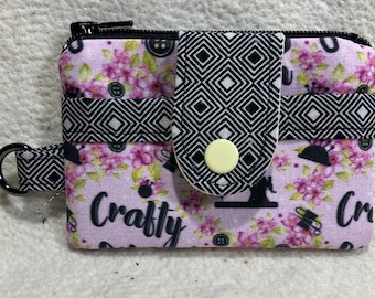 Zippy coin purse sweary - Crafty Bitch