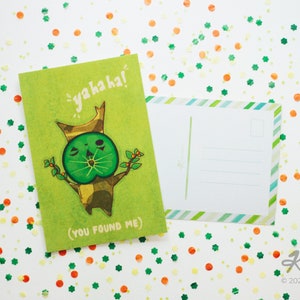 Korok Postkarte - Legend of Zelda BoTW ToTK Fan Art Geschenk