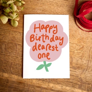 Happy Birthday Karte / Happy Birthday Meine Liebste / Karte für die Liebsten / Paar Karte / Freundschaft Karte