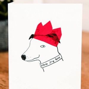 Tarjeta de Navidad Paz Alegría Amor