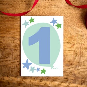 Cartão de aniversário engraçado/cartão de feliz aniversário para primeiro aniversário/celebração/cartão de arte/cartão de aniversário para 1 ano de idade