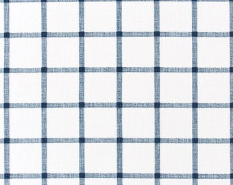 Aaron Italian Denim Slub Canvas- Premier Prints Fabric by the Yard- Medium Weight Blue Home Decor Fabric- 54" Wide
