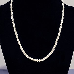 JP1 Handcrafted Solid 925 Silver Wire Necklace Chainmail - Jens Pind Weave