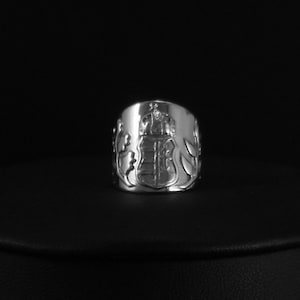 Armoiries de la Hongrie en argent sterling avec couronne