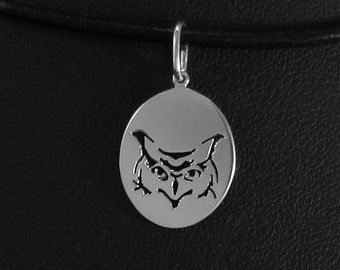 Uggla i sterlingsilver