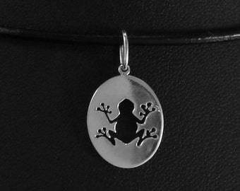 Grodhänge i sterlingsilver