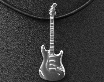 Gitarrskärm i sterlingsilver