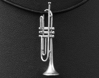 Trumpethänge i sterlingsilver