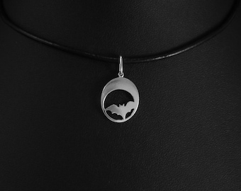 Fladdermushänge i sterlingsilver