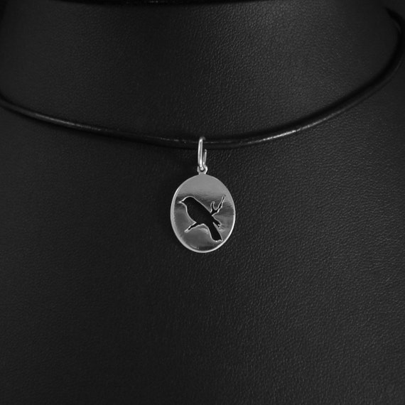 Sterling Silver Blackbird - Etsy Canada