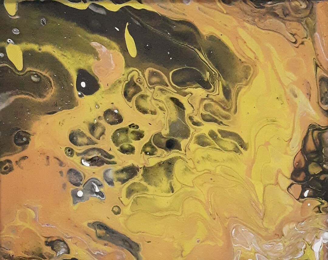 Liquid Pour Acrylic Painting/digital File to Download/abstract Etsy