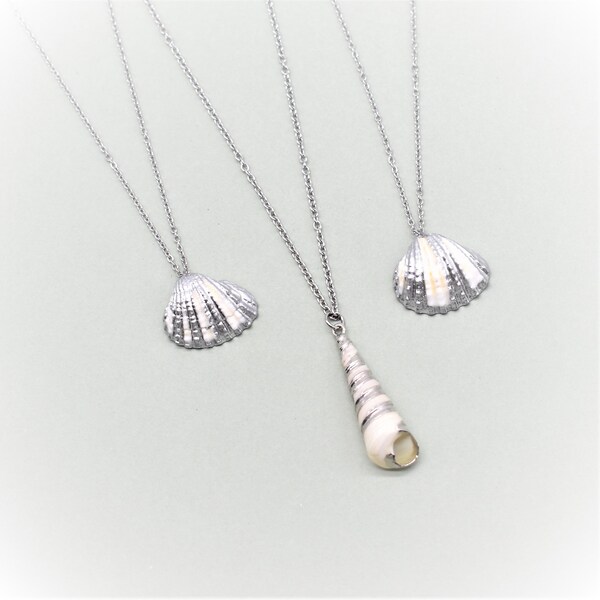 Shell Necklace Etsy