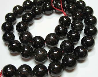 Garnet 7.5-8mm Round Beads 15.5" Strand Dark Burgundy Gemstone